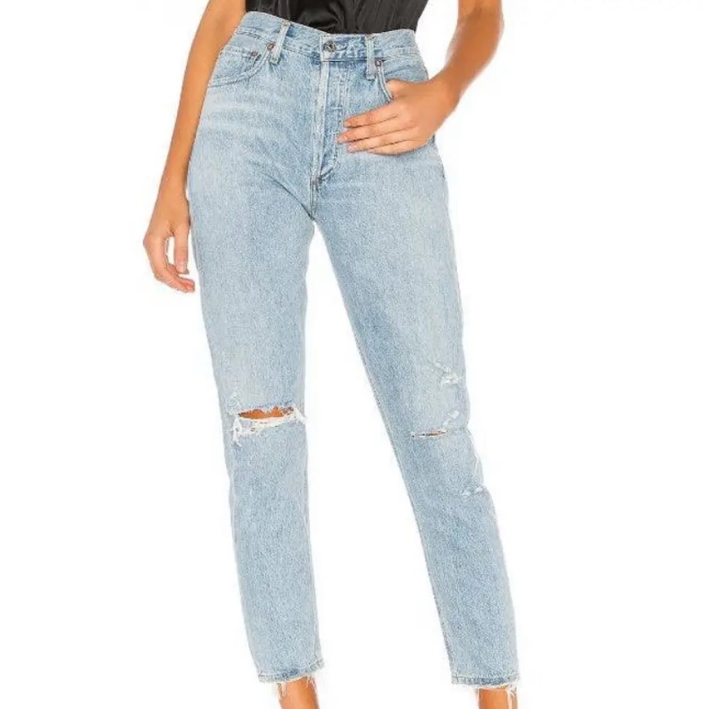 Agolde 90s Pinch Light Blue Jeans